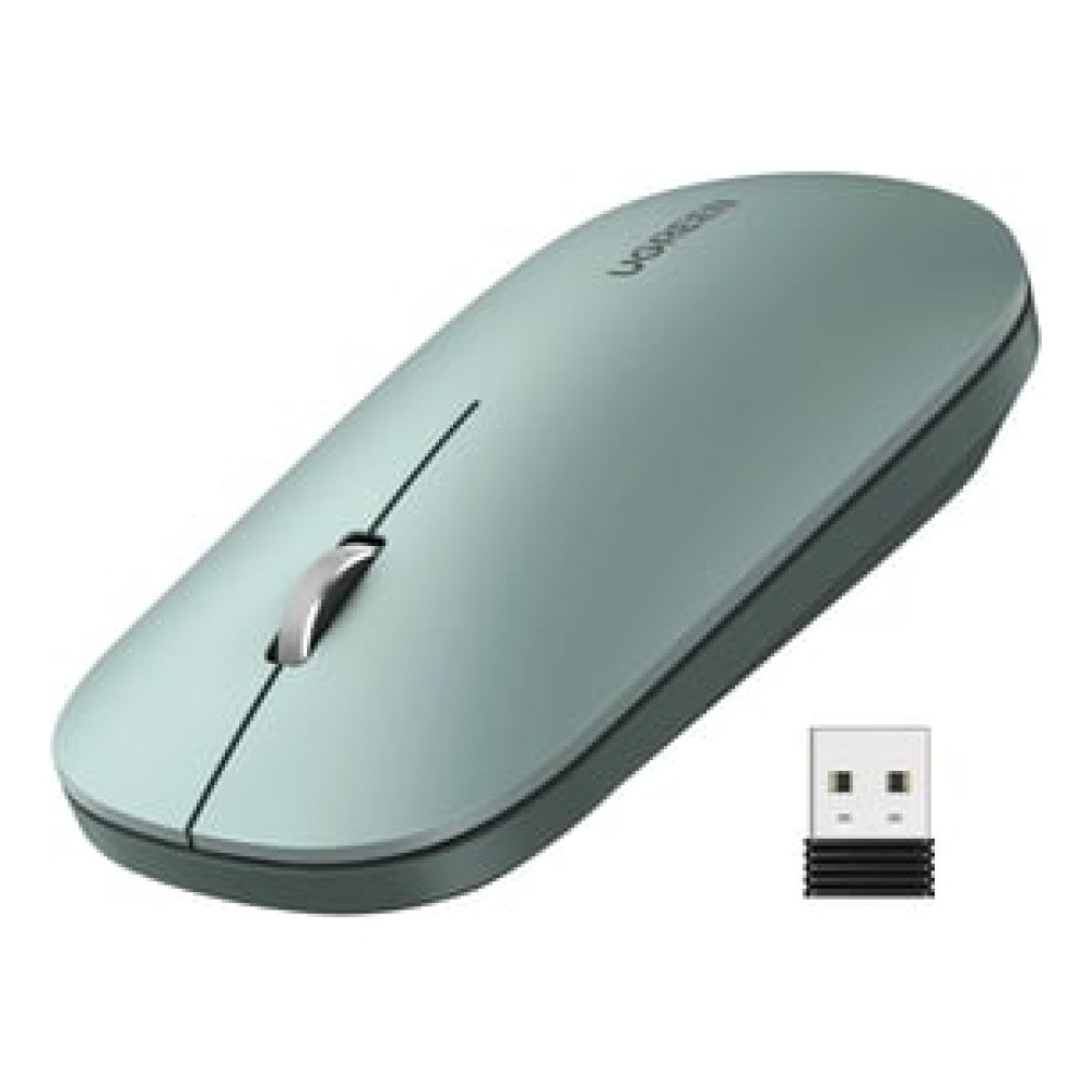 UGREEN Kablosuz Fare, 2.4 GHz 4000 DPI Sessiz İnce Kablosuz Fare, Tablet Dizüstü Mac ile Uyumlu. (Yeşil) Kablolu Mouse Fiyatı
