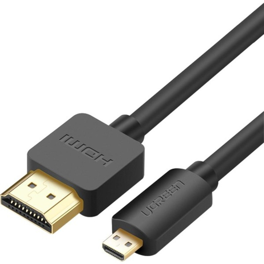 Ugreen Micro HDMI to HDMI Görüntü Aktarım Kablosu 1 Metre - 1 m Ses Kablosu Fiyatı