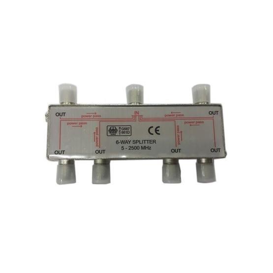 Uğur 6 Way 1/6 5-2500 Mhz Splitter Hub & Switch Fiyatı