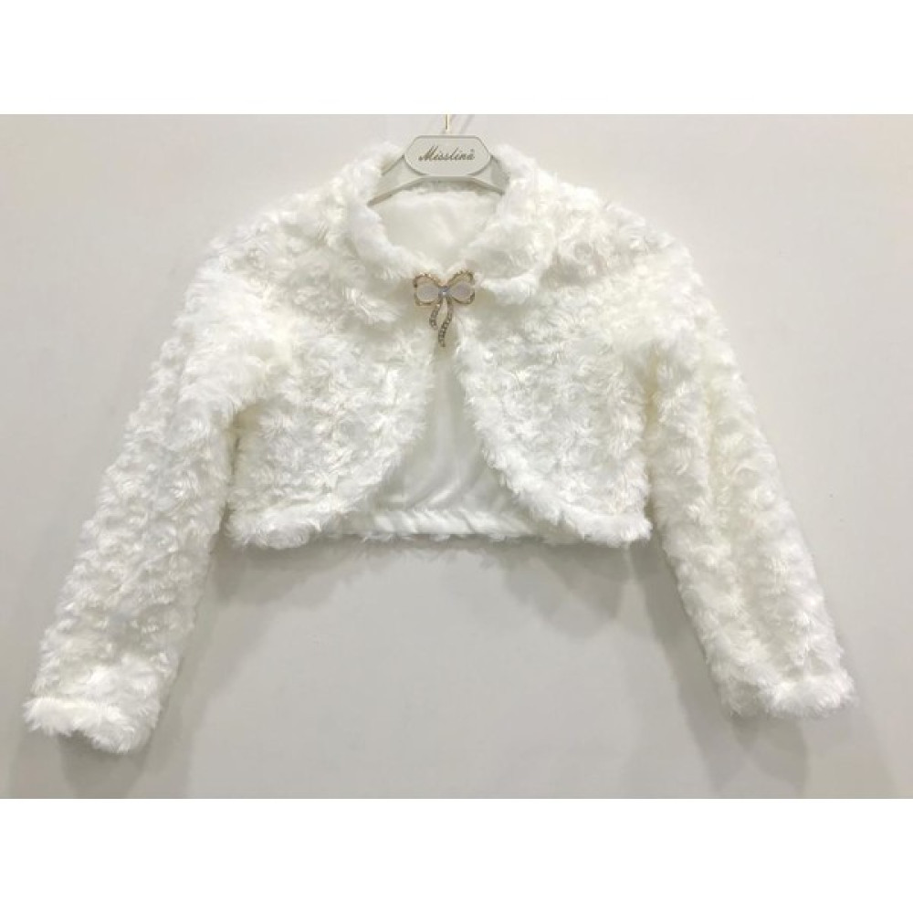 Uğur Böceği Çocuk Kız Çocuk Kürk Bolero 2-14 Yaş Butik Tarzı Bolero Kız Çocuk Kazak & Süveter & Triko Fiyatı