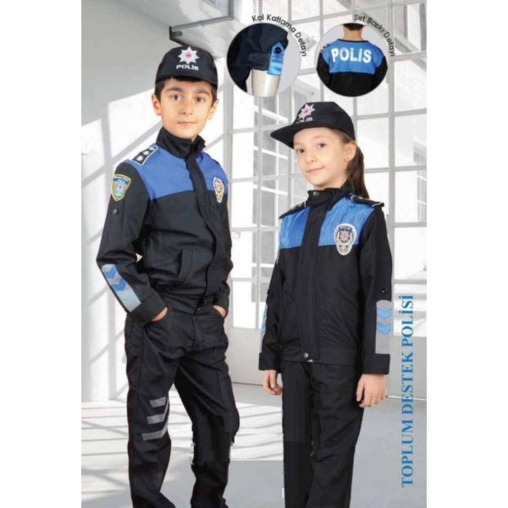 Uğur Böceği Çocuk Polis Kostümü Polis Kıyafeti Çocuk Kostüm - 7 Yaş - Mavi Oyuncak Fiyatı