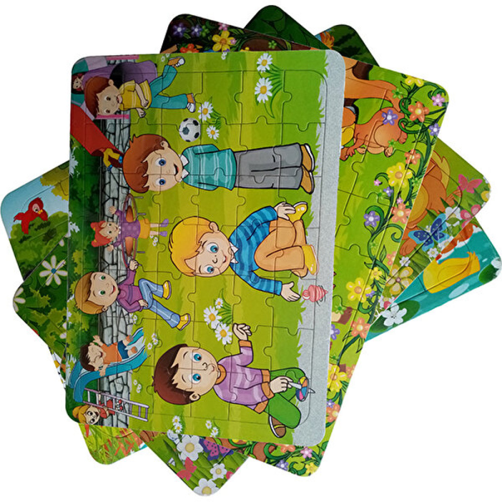 Uğur Böceği Ticaret Çocuklar Için Eğitici Puzzle 4'lü Muhteşem Set 42 Parça - Arkasına Boyama Yapılabilir Eğitici Oyuncak Fiyatı