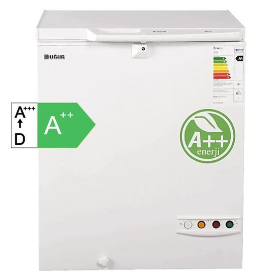 Uğur UED 150 A ++ Sınıfı 126 lt Sandık Tipi Derin Dondurucu Beyaz