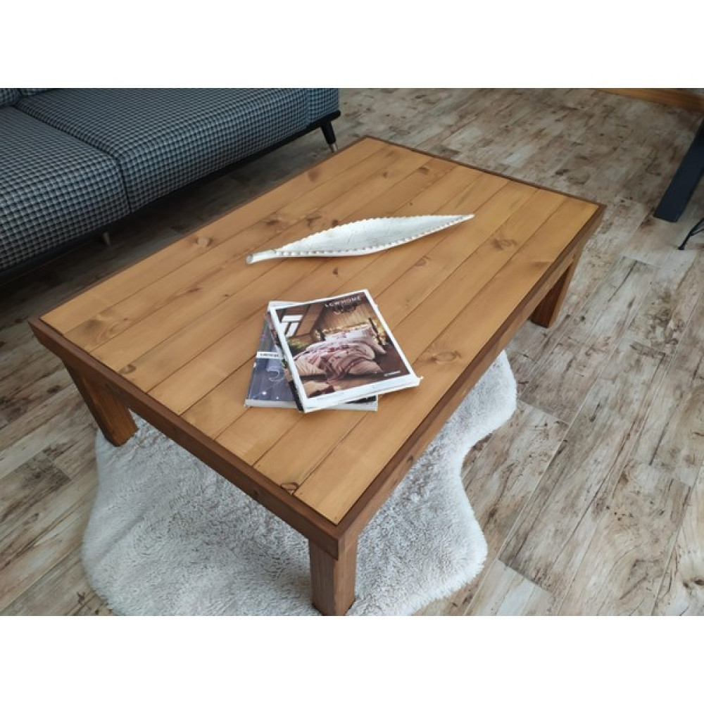 Uğurlu Baylar Doğal Ağaç Orta Sehpa - antik ceviz - 50x100cm Orta Sehpa Fiyatı