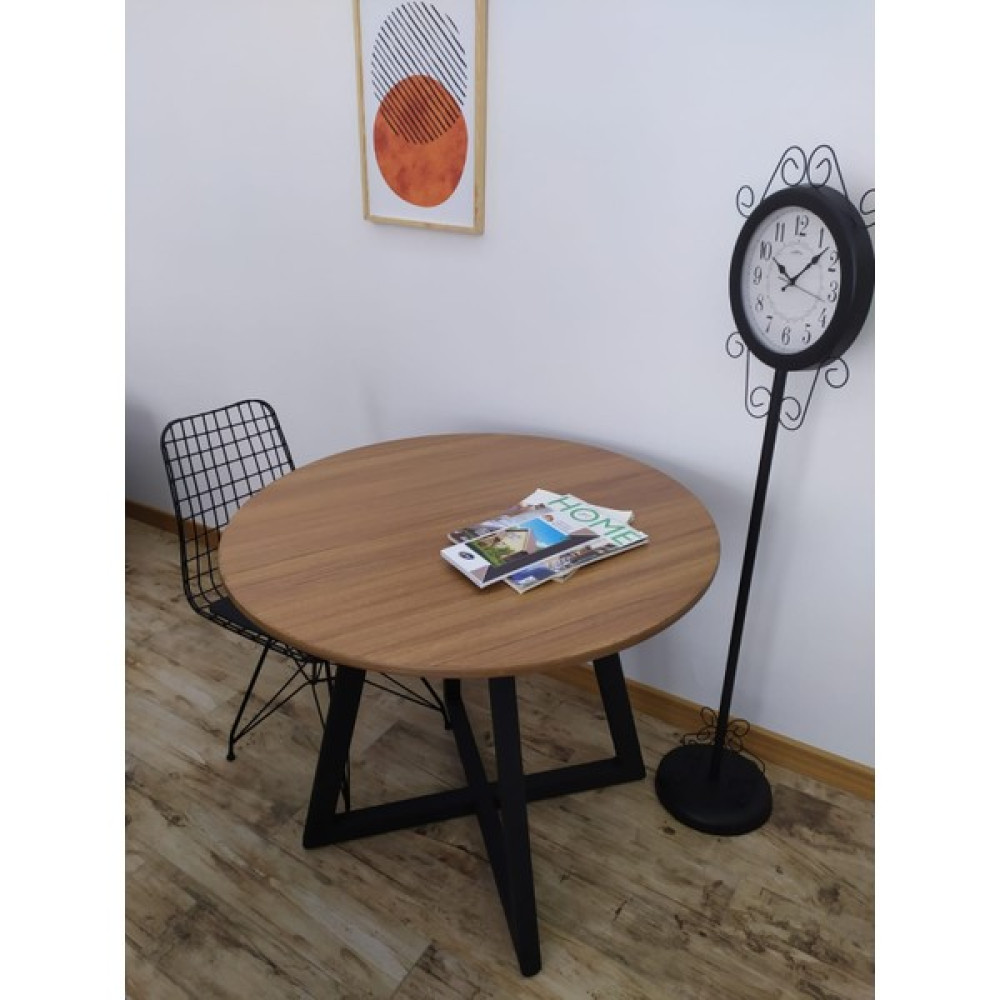 Uğurlu Baylar Yuvarlak Masa - Siyah - 90cm Yemek & Mutfak Masası Fiyatı