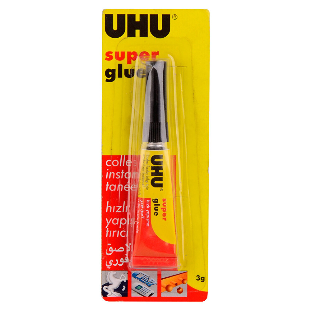Uhu Super Glue 3 g Yapıştırıcı - Tutkal Fiyatı
