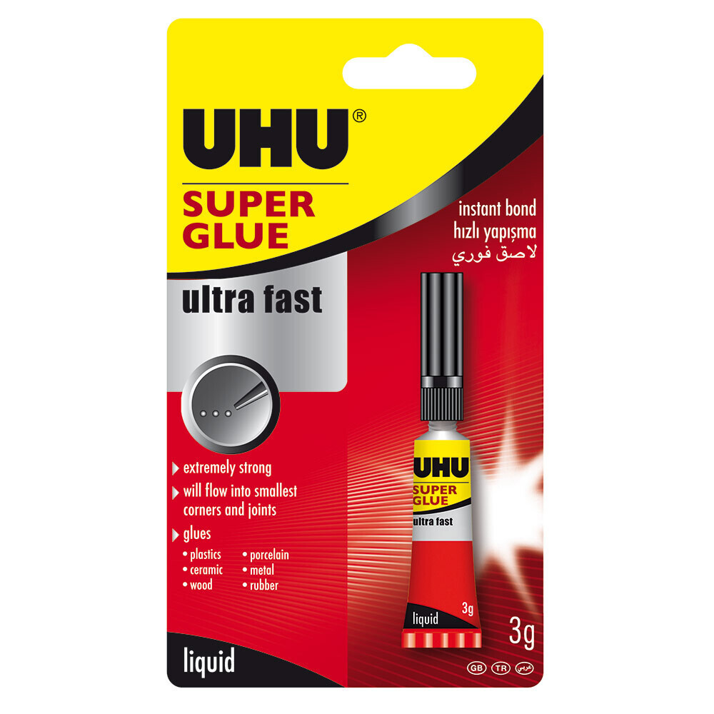 Uhu Super Glue 3 Ml Yapıştırıcı - Tutkal Fiyatı
