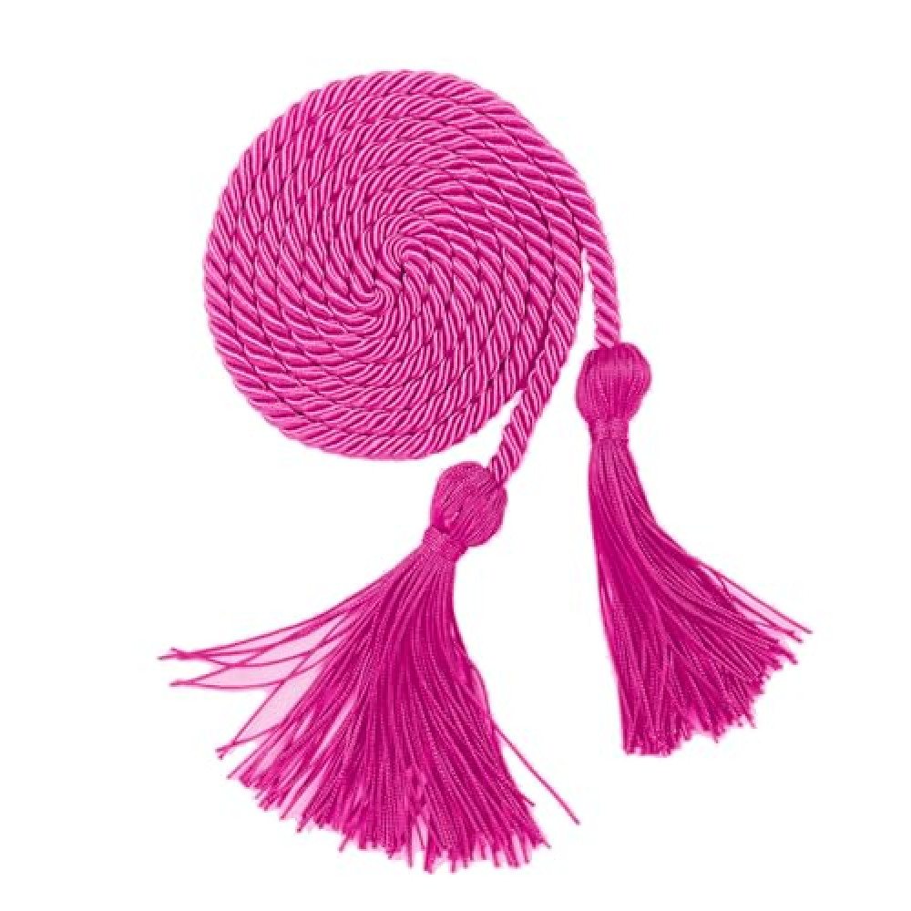 UIALECG Graduation Honor Cords, 68" Long (Hot Pink)