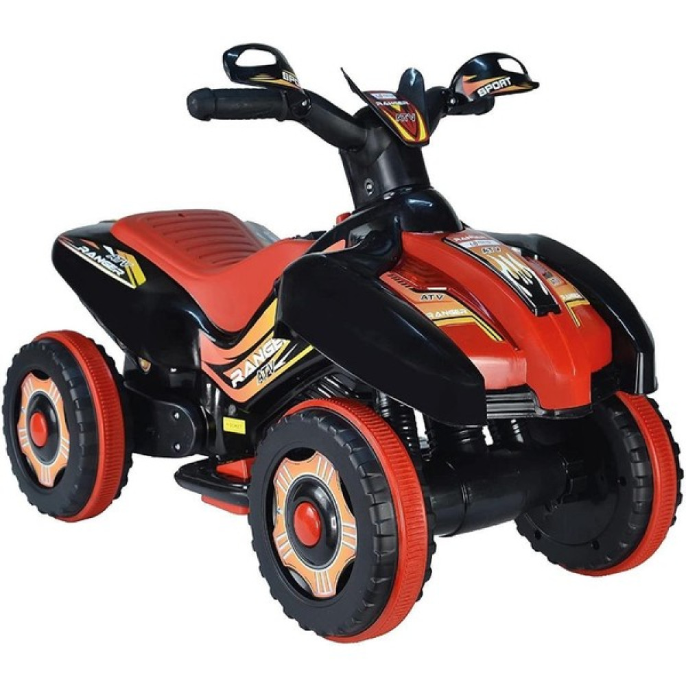 Uj Toys 6V Akülü Atv Ranger Siyah - Siyah - Kırmızı Akülü Araba Fiyatı