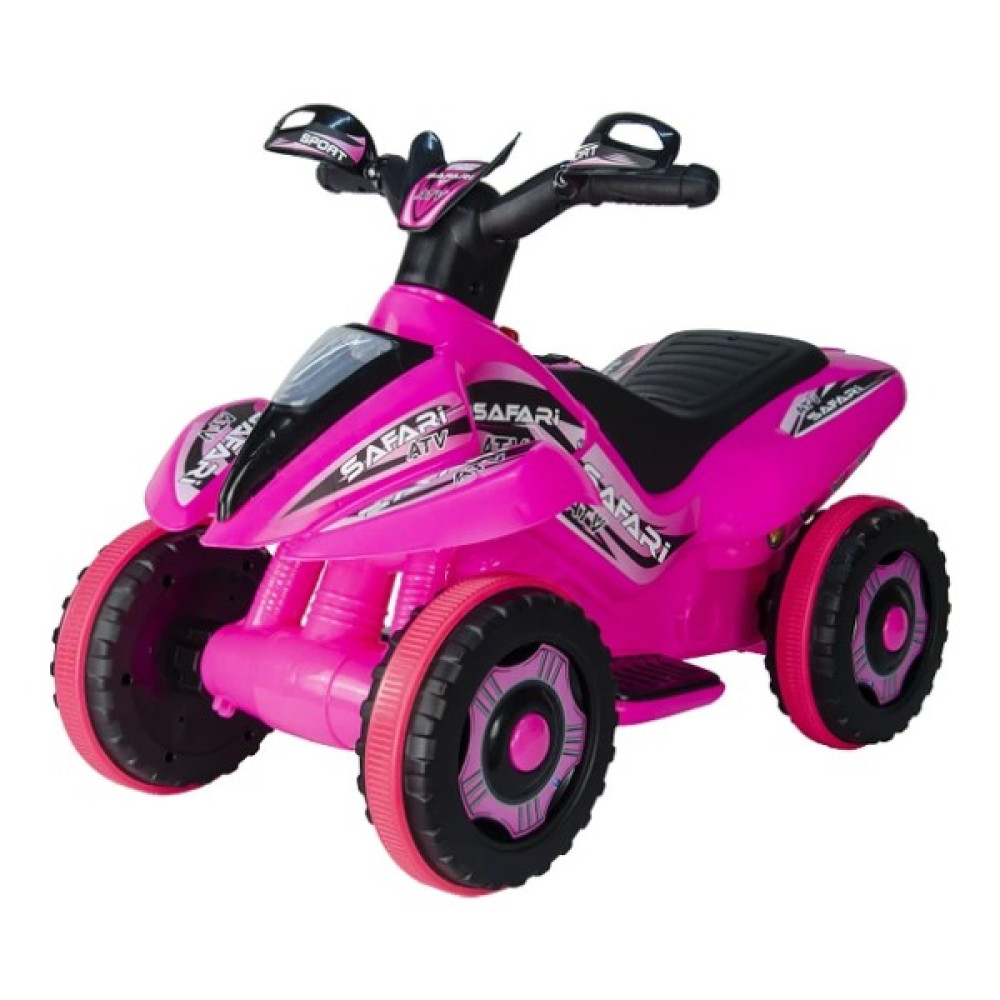 UJ Toys 6V Akülü Işıklı ve Müzikli Mini Atv - Pembe Akülü Araba Fiyatı