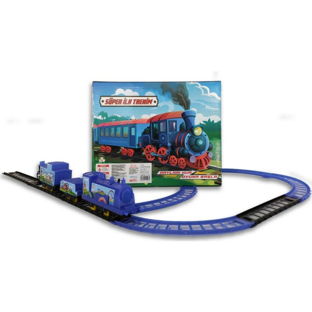 UJ Toys Pilli Raylı Vagonlu Oyuncak Tren Seti Oyuncak Araç Fiyatı