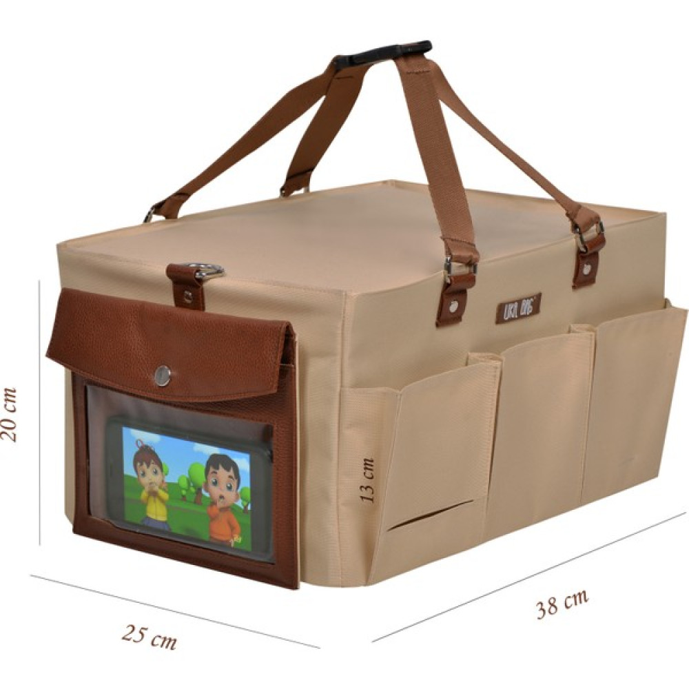 Uka Bag Organizer Anne ve Bebek Çantası - Bej - Ekru Bebek Bakım Çantası Fiyatı