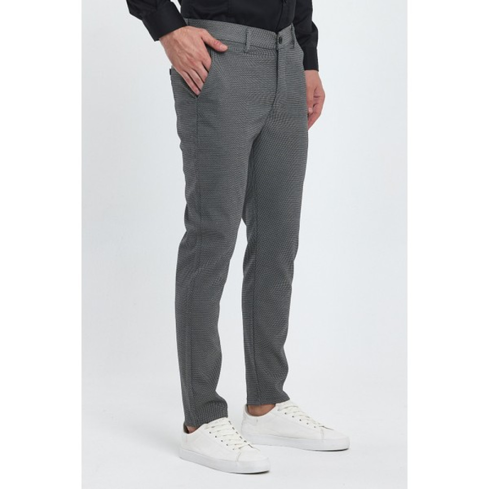 ukdwear Erkek Koyu Gri Dar Kesim Günlük Keten Pantolon Erkek Pantolon Fiyatı