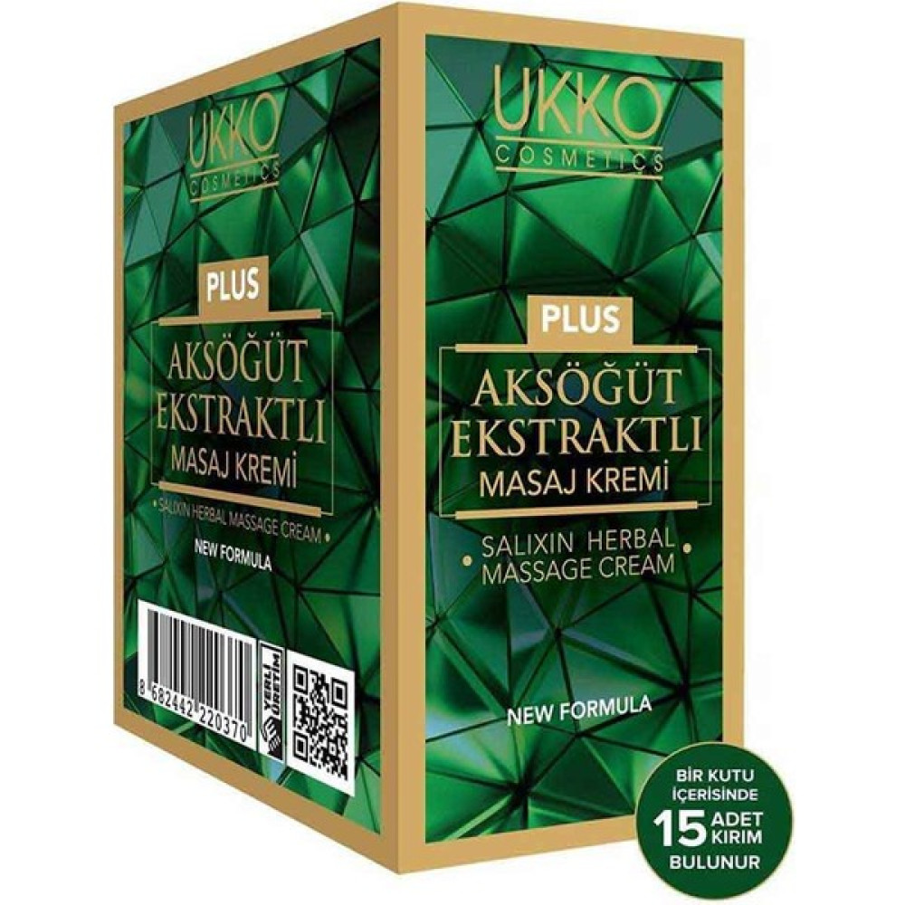 Ukko Cosmetics Ukko Aksöğüt Ekstraktlı Masaj Kremi 15*7 Ml Bitkisel Yağlar Fiyatı