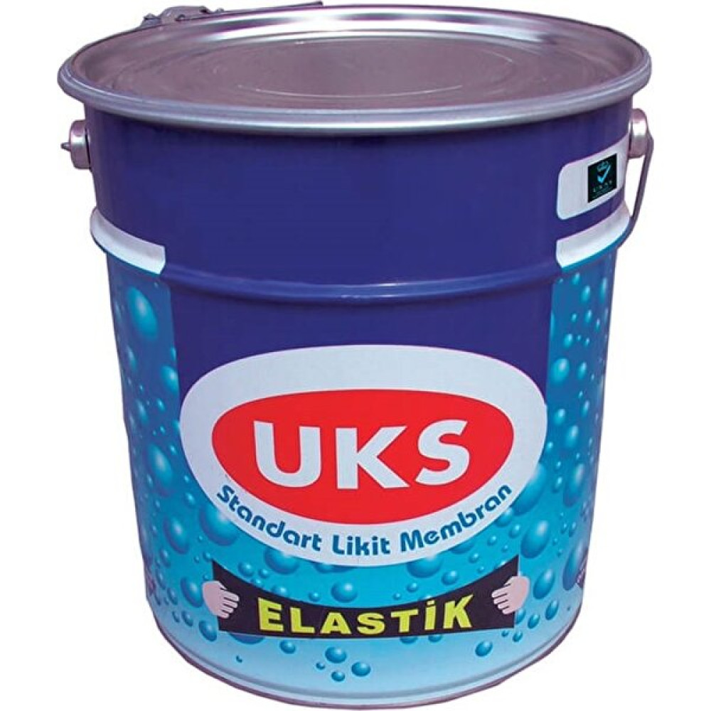 Uks Likit Membran 18KG Kauçuk Katkılı Likit Membran Uv Dayanımlı Teras Çatı Balkon Su Yalıtımı ve Izolasyonu Dış Cephe Yalıtım Malzemeleri Fiyatı