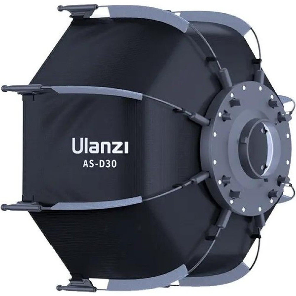 Ulanzi AS-D30 30CM Mini Bowens Montajlı ve Izgaralı Sekizgen Softbox Oto Boyaları Fiyatı
