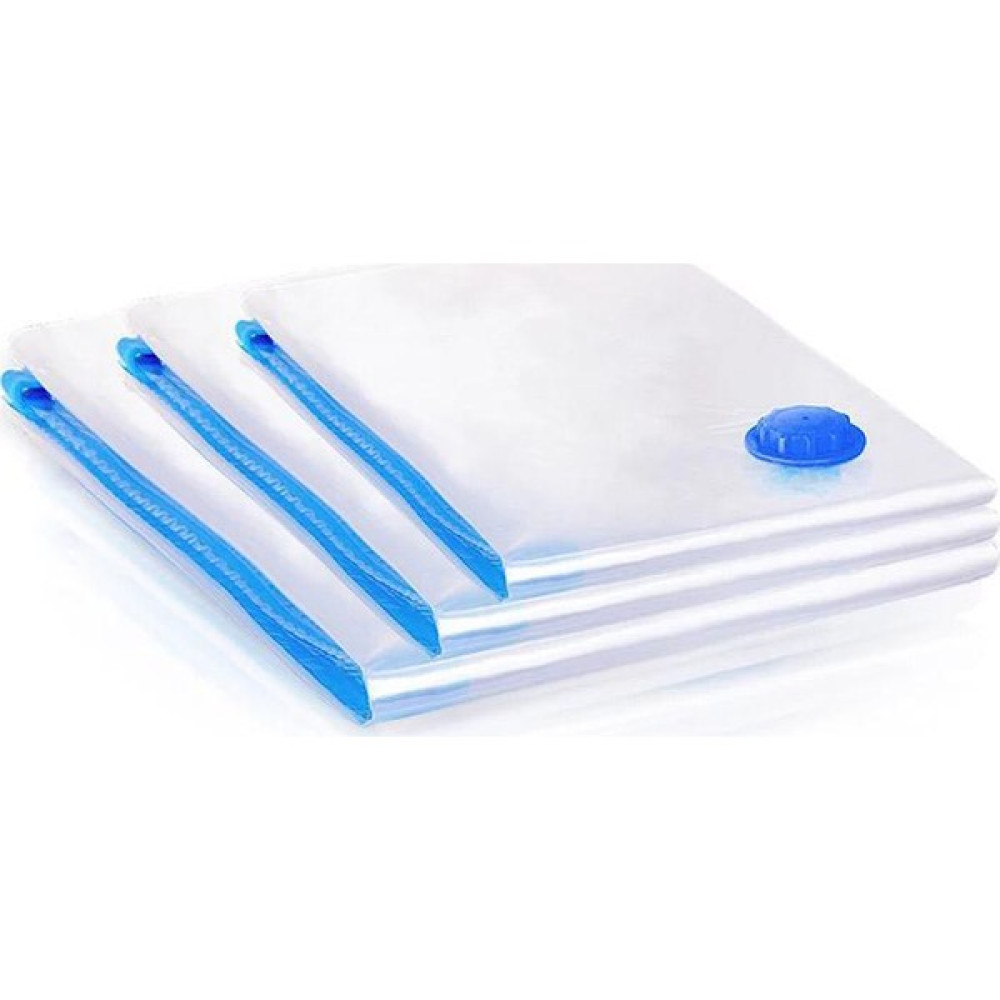 Ülbag (3 Adet) Büyük Boy 80 cm x 100 cm Vakumlu Poşet- Vakumlu Hurç - Şeffaf - 80 x 100 cm Hurç Fiyatı