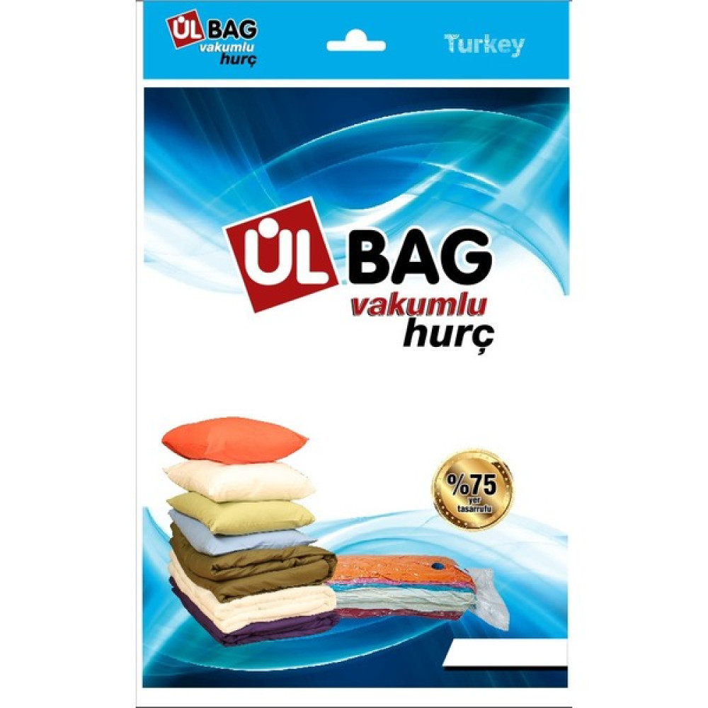 Ülbag Vakumlu Hurç 55 x 90 Elbise Yorgan Battaniye Hurcu 55x90 Vakumlu Saklama Torbası Orta Boy Hurç Fiyatı
