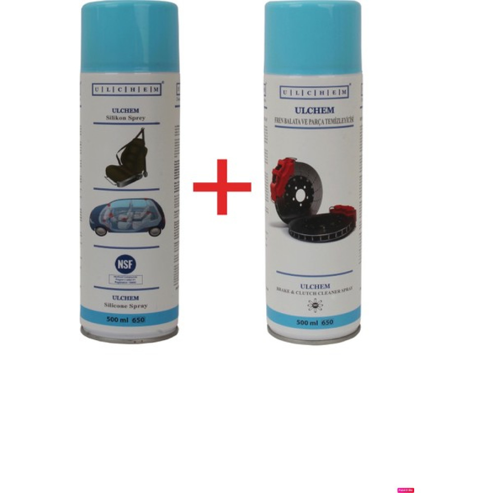 Ulchem Silikon Sprey & Balata Temizleyici Sprey 500 ml Oto Bakım & Temizlik Ürünleri Fiyatı
