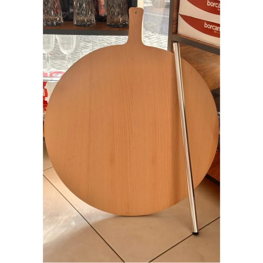 Ülgenev 60 Cm Bazlama, Yufka , Hamur Açma Tahtası Ve Alüminyum Metal 60 Cm Masterchef Oklava - Ahşap Kesme Tahtaları / Kesim Tablaları Fiyatı