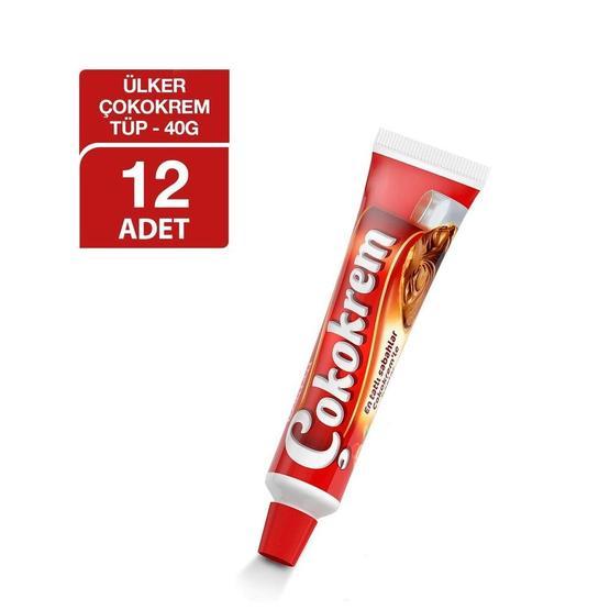 Ülker 12x40 gr Çokokrem Tüp Kakaolu Fındık Kreması Sürülebilir Fiyatı