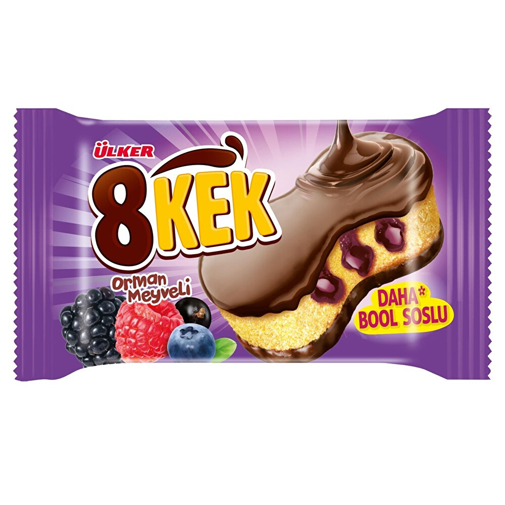 Ülker 8 Kek Orman Meyveli 55 Gr Bisküvi ve Kek Fiyatı