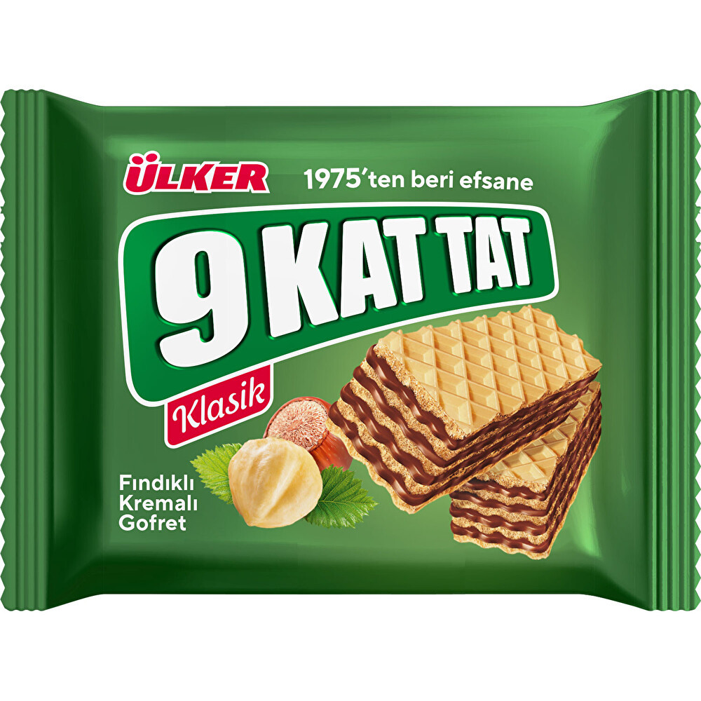 Ülker 9 Kat Tat Fındıklı Gofret 39 Gr Çikolata ve Gofret Fiyatı