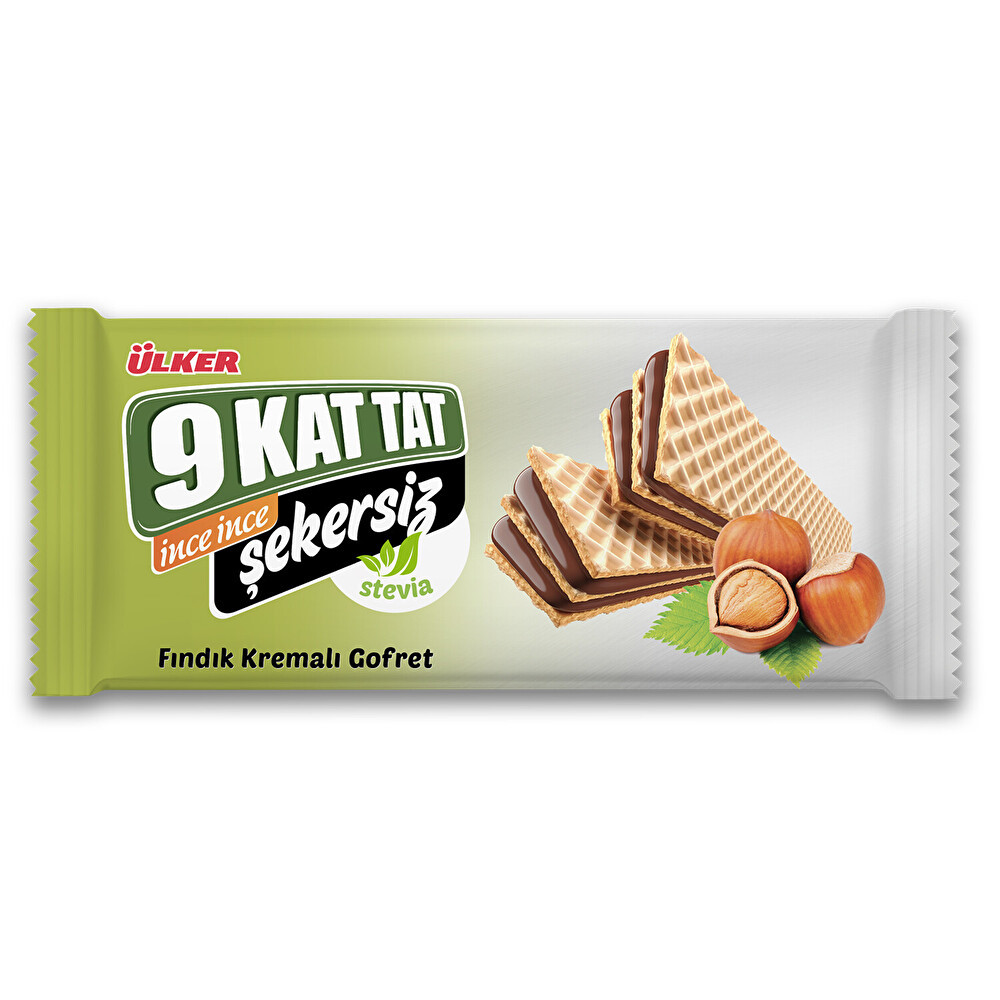 Ülker 9 Kat Tat İnce Şekersiz Fındıklı Gofret 118 g Çikolata ve Gofret Fiyatı