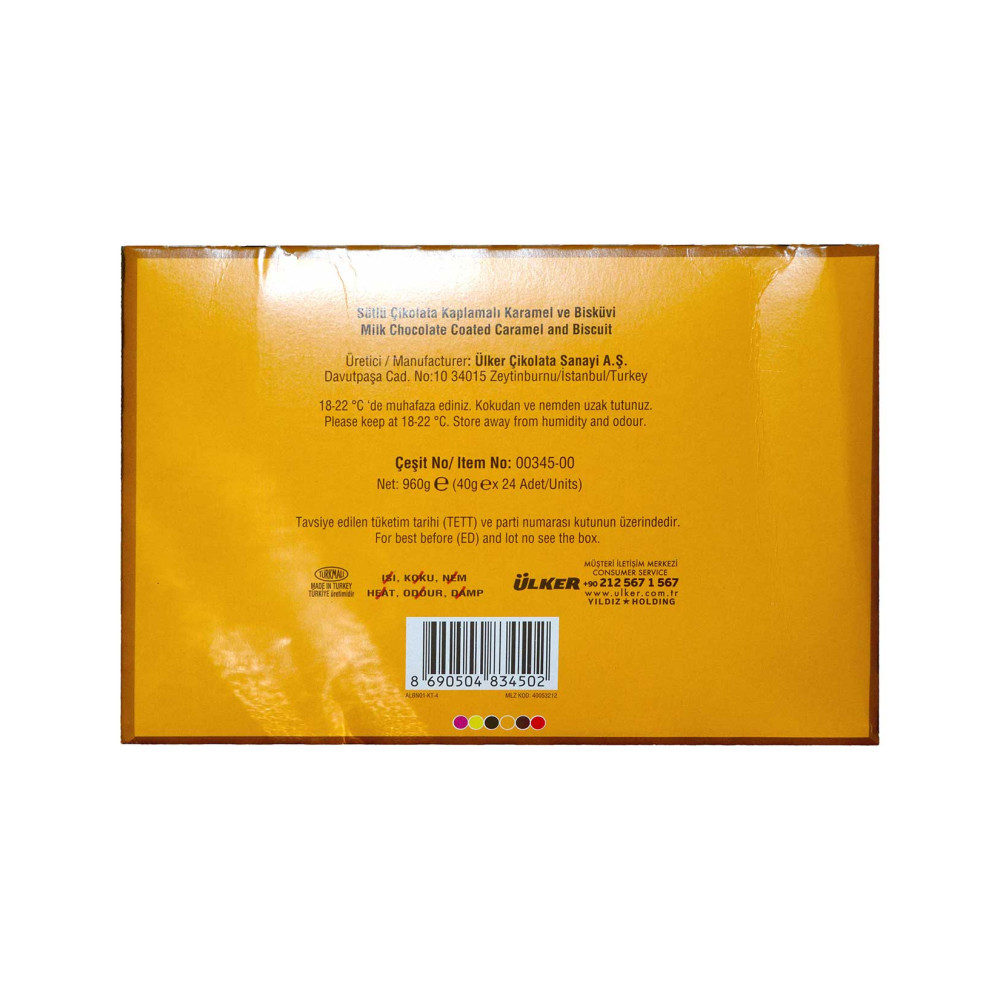 Ülker Albeni 40 gr 24'lü Paket Sütlü Çikolata