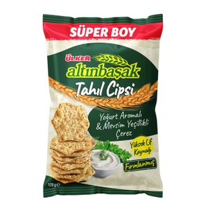 Ülker Altınbaşak Tahıl Cipsi Yoğurt Aromalı Ve Mevsim Yeşillikli 120 g Diğer Fiyatı