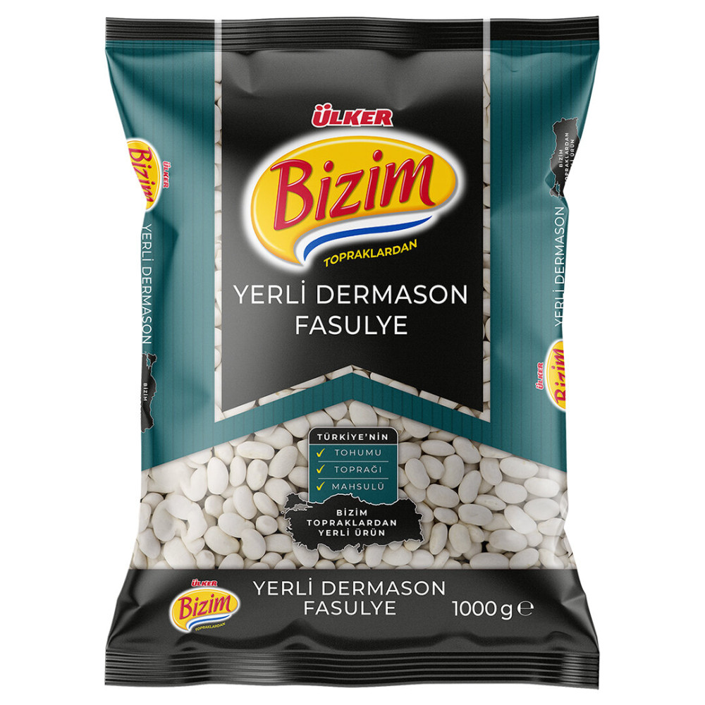 Ülker Bizim Yerli Dermason Fasülye 1 Kg Bakliyat Fiyatı