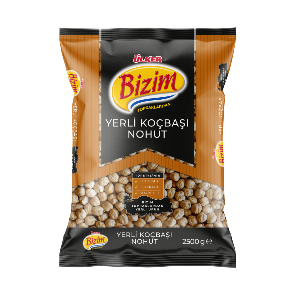 Ülker Bizim Yerli Koçbaşı Nohut 2,5 kg Bakliyat Fiyatı