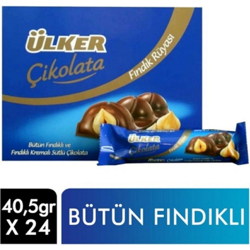 Ülker Çikolata Fındık Rüyası 40,5gr x 24 Lü 11 - 650 gr Oto Boyaları Fiyatı