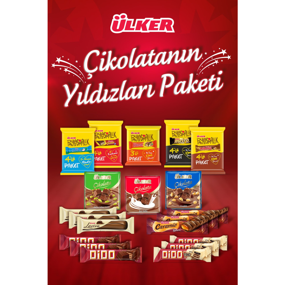 Ülker Çikolatanın Yıldızları Paketi Çikolata ve Gofret Fiyatı