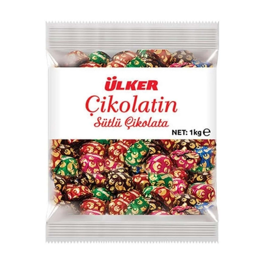 Ülker Çikolatin Sütlü Ikramlık Çikolata 1000gr Çikolata ve Gofret Fiyatı