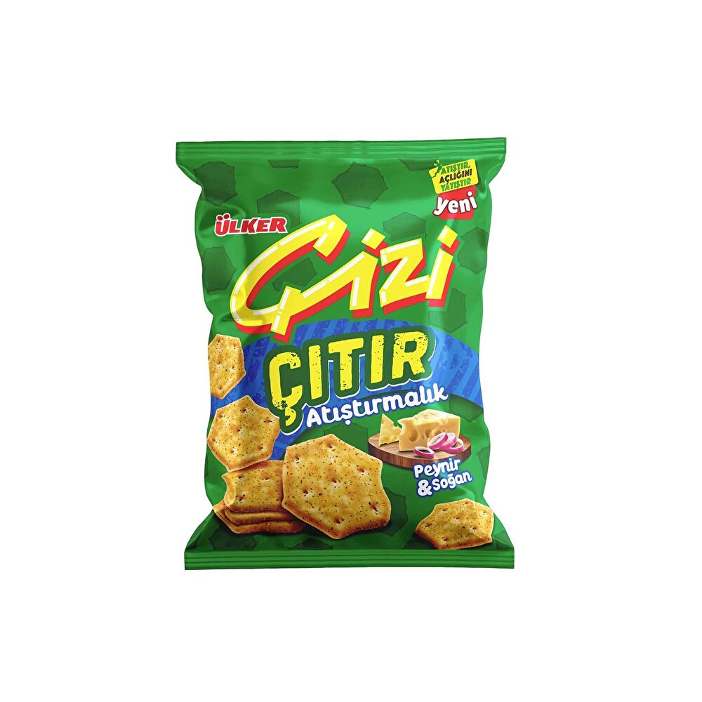 Ülker Çizi Peynir&Soğan Aromalı Kraker 40 G Bisküvi ve Kek Fiyatı