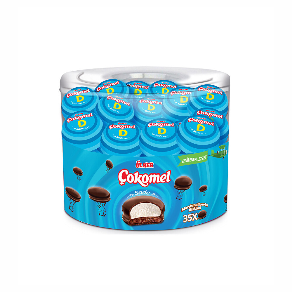 Ülker Çokomel Marshmallow Sade Bisküvi 12 G X 35 Gr Bisküvi ve Kek Fiyatı