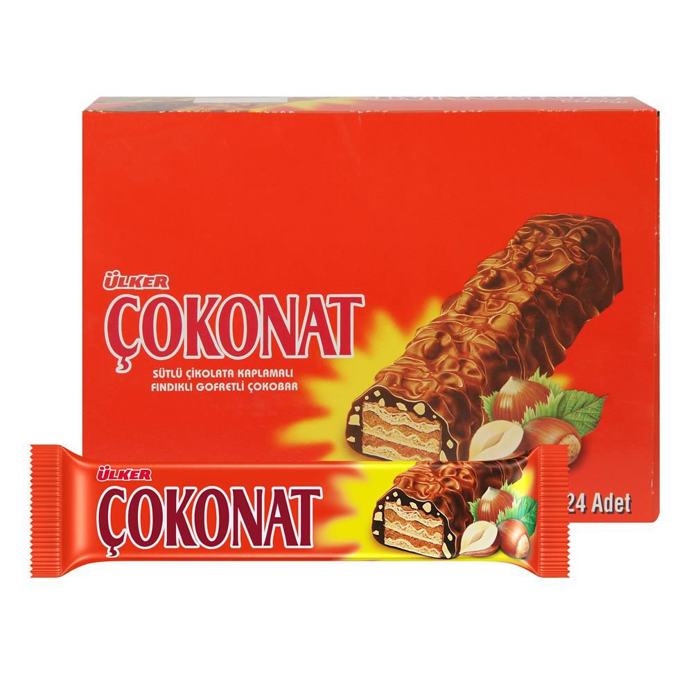 Ülker Çokonat Gofret 33 gr 24'lü Paket