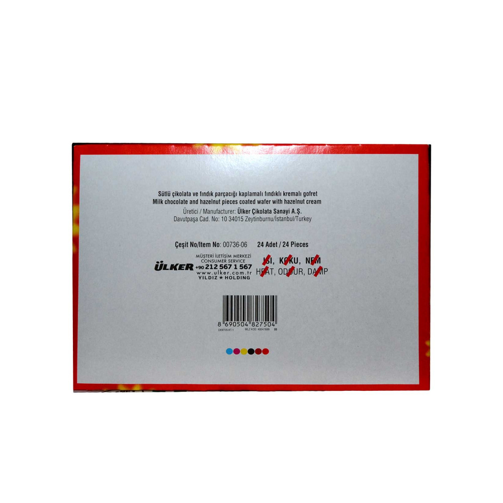 Ülker Çokonat Gofret 33 gr 24'lü Paket