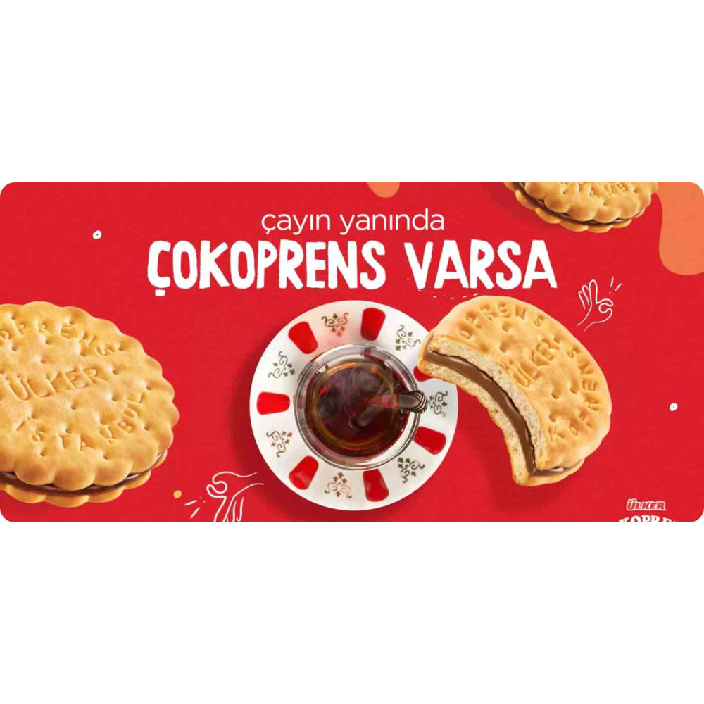 Ülker Çokoprens Bisküvi 300 gr