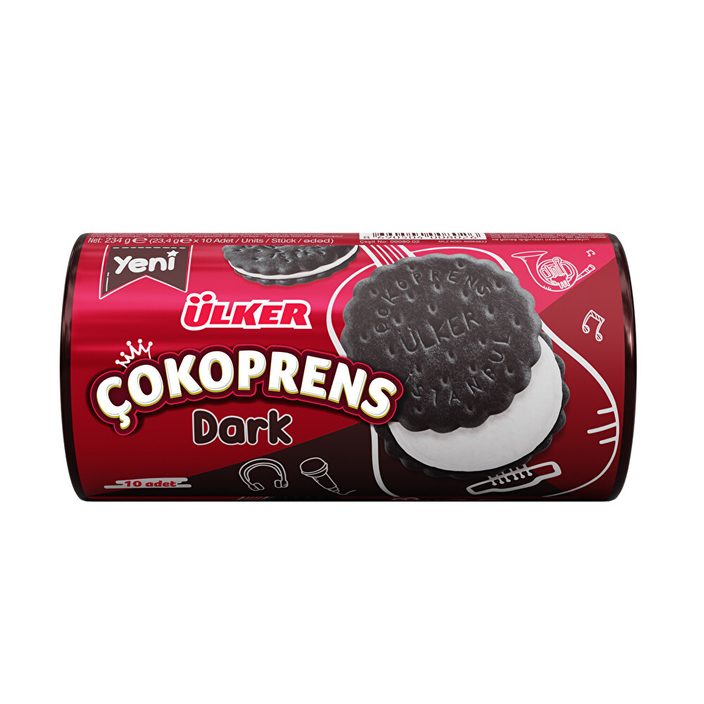 Ülker Çokoprens Dark 234 g Bisküvi ve Kek Fiyatı
