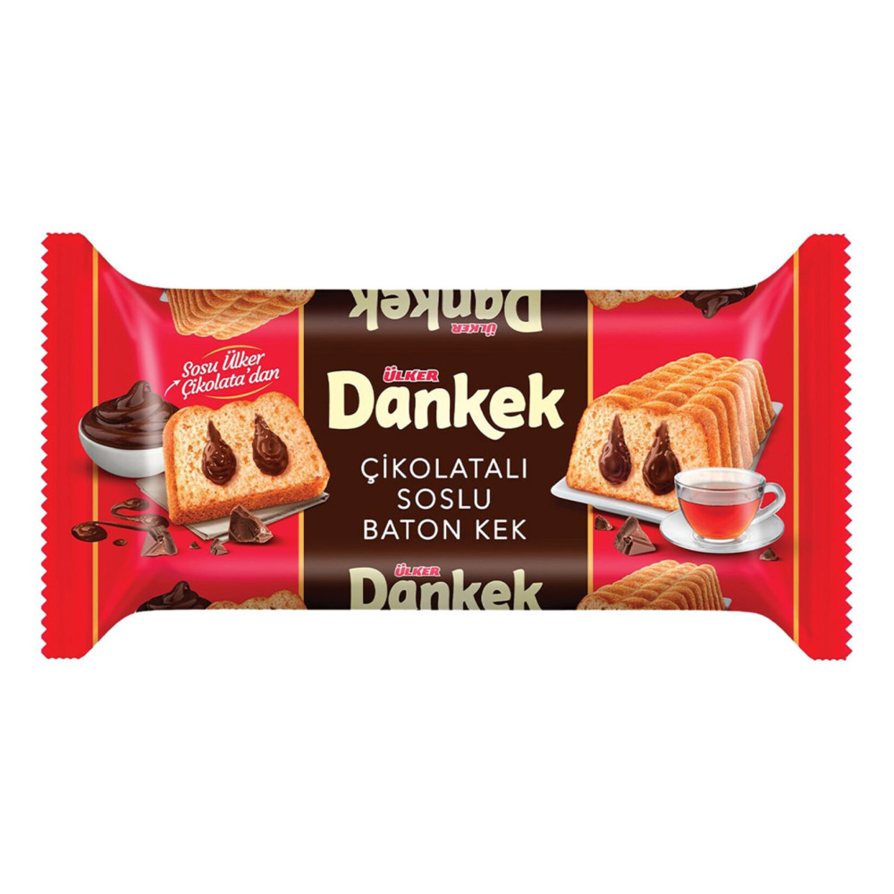 Ülker Dankek Çikolata Soslu Baton Kek 220 g Bisküvi ve Kek Fiyatı