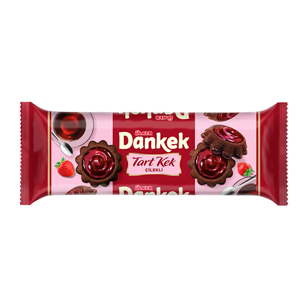 Ülker Dankek Çilekli & Çikolatalı Tart Kek 180 G Bisküvi ve Kek Fiyatı