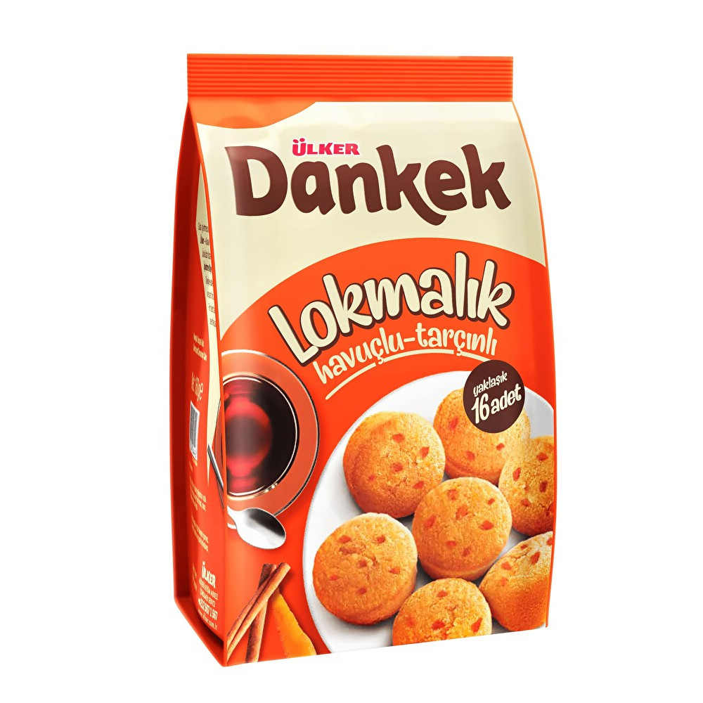Ülker Dankek Lokmalık Havuçlu Tarçınlı Kek 160 Gr Bisküvi ve Kek Fiyatı