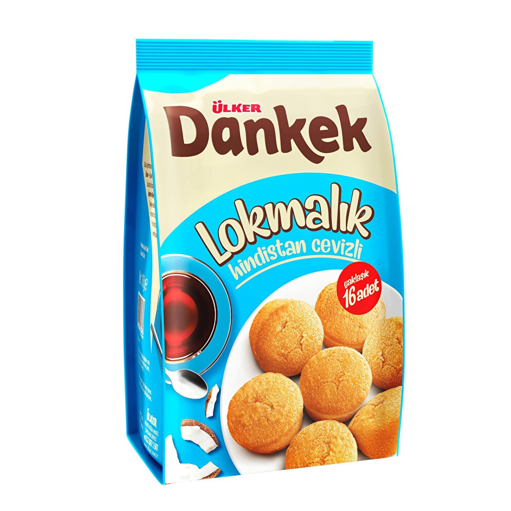 Ülker Dankek Lokmalık Hindistan Cevizli Kek 160 Gr Bisküvi ve Kek Fiyatı