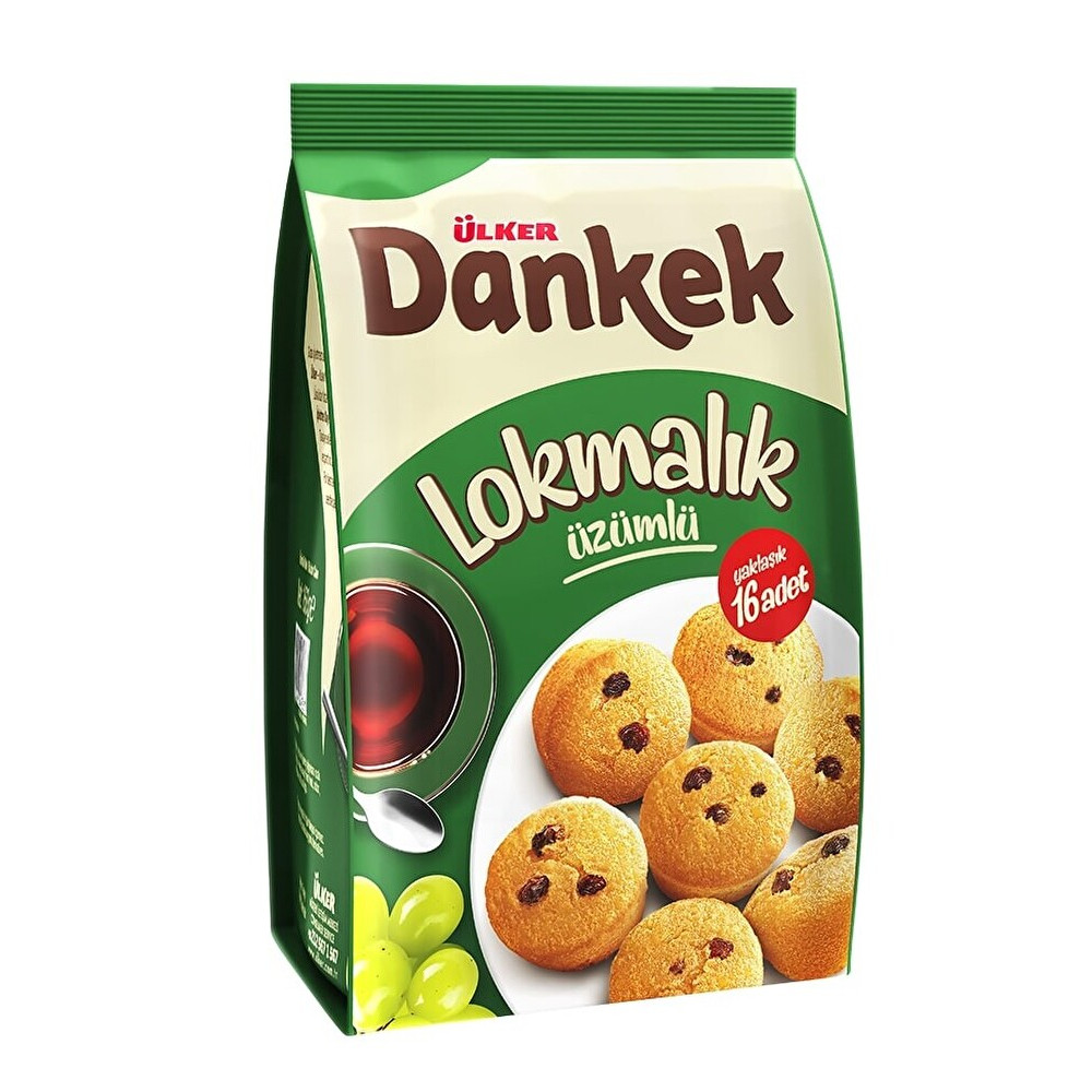 Ülker Dankek Lokmalık Üzümlü Kek 160 Gr Bisküvi ve Kek Fiyatı