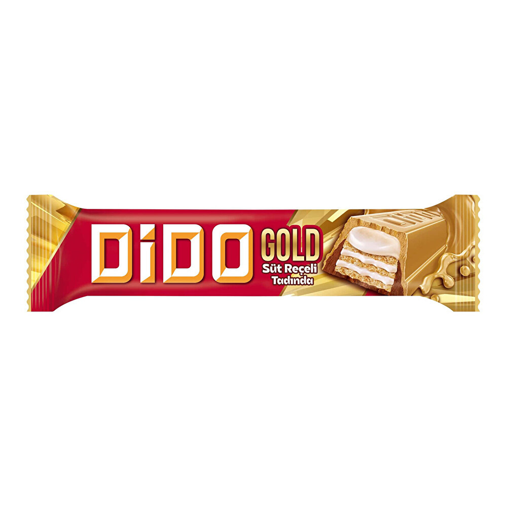 Ülker Dido Gold Süt Reçeli Tadında Çikolatalı Gofret 36 G Çikolata ve Gofret Fiyatı