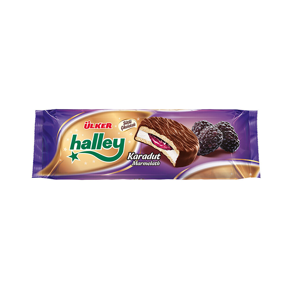 Ülker Halley Karadut Dolgulu Bisküvi 236 G Bisküvi ve Kek Fiyatı