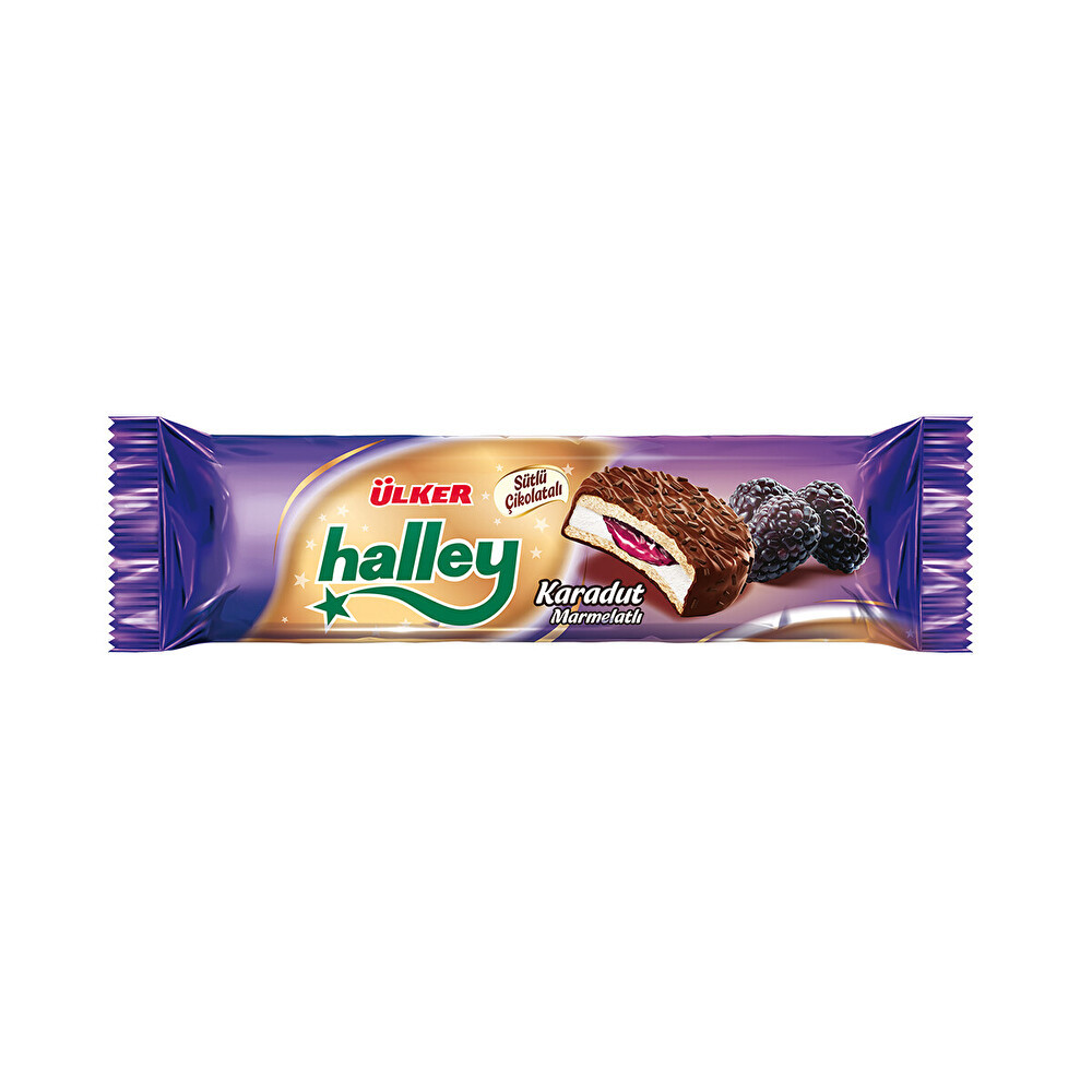 Ülker Halley Karadut Dolgulu Bisküvi 74 G Bisküvi ve Kek Fiyatı