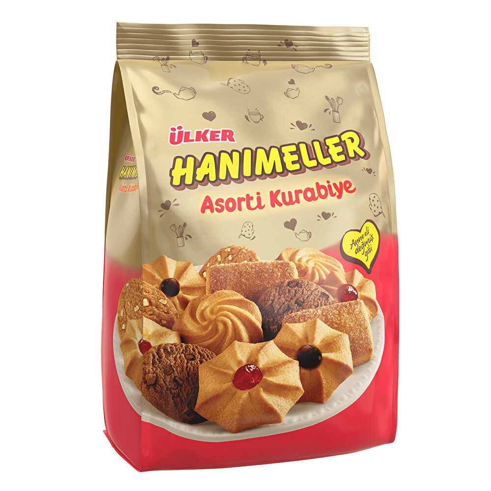 Ülker Hanımeller Asorti Poşet Bisküvi 150 G Bisküvi ve Kek Fiyatı